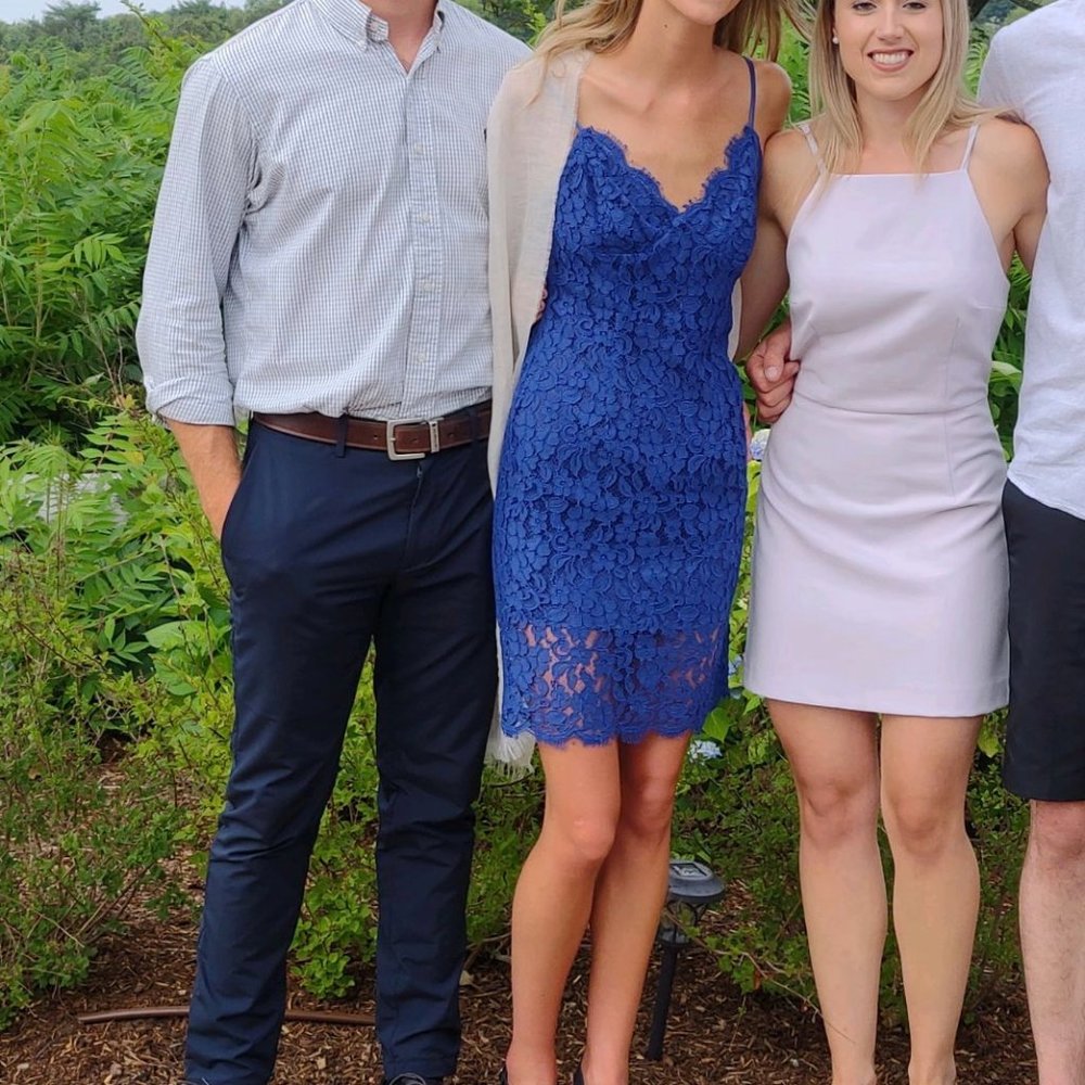 Lulu Blue lace dress